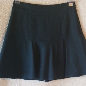 Boden Teal Wool Blend Flair Skirt, EUC